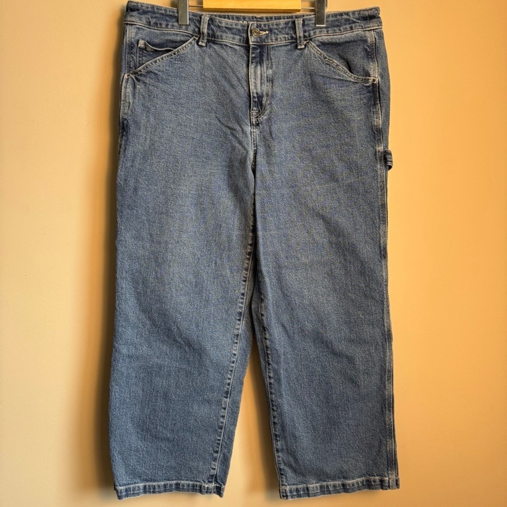 Torrid‎ High Rise Carpenter Classic Denim Jeans Medium Wash Blue Womens 14R